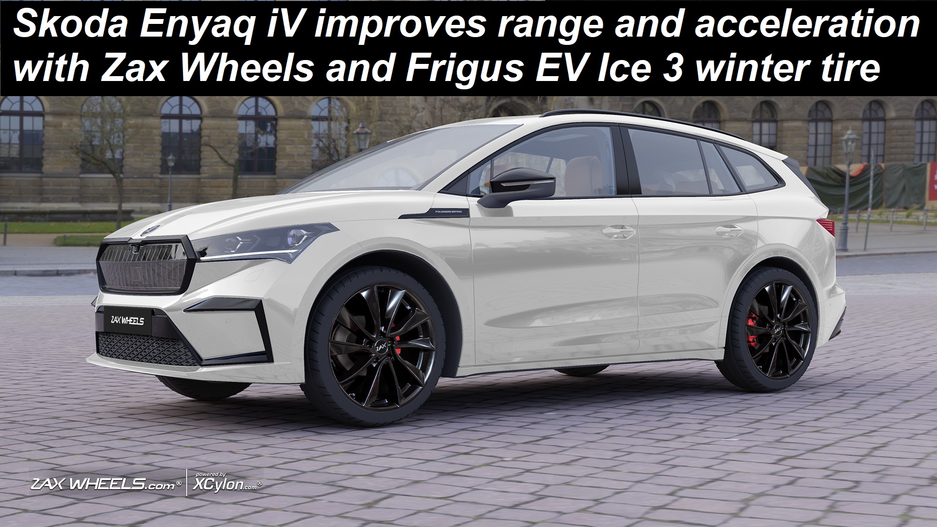 vinterhjul-vinterdekk-skoda-enyaq-iv-sorte-felger-eibildekk-frigus-ev